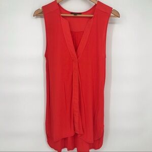 Blood Orange Banana Republic Soft V Tank